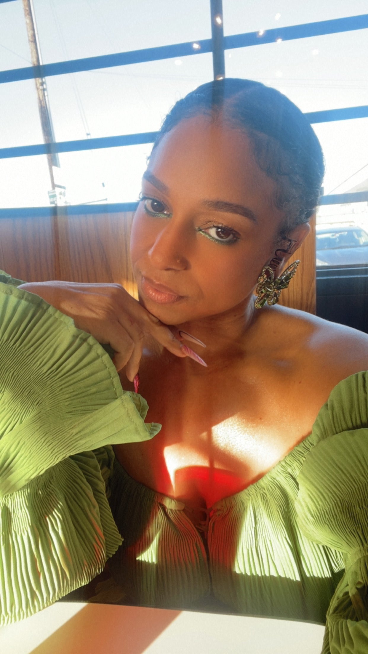 Spread Your Wings Drop Earrings