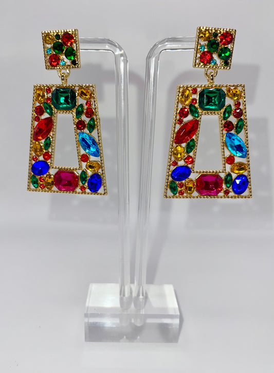 Who’s Knocking Gold Drop Earrings