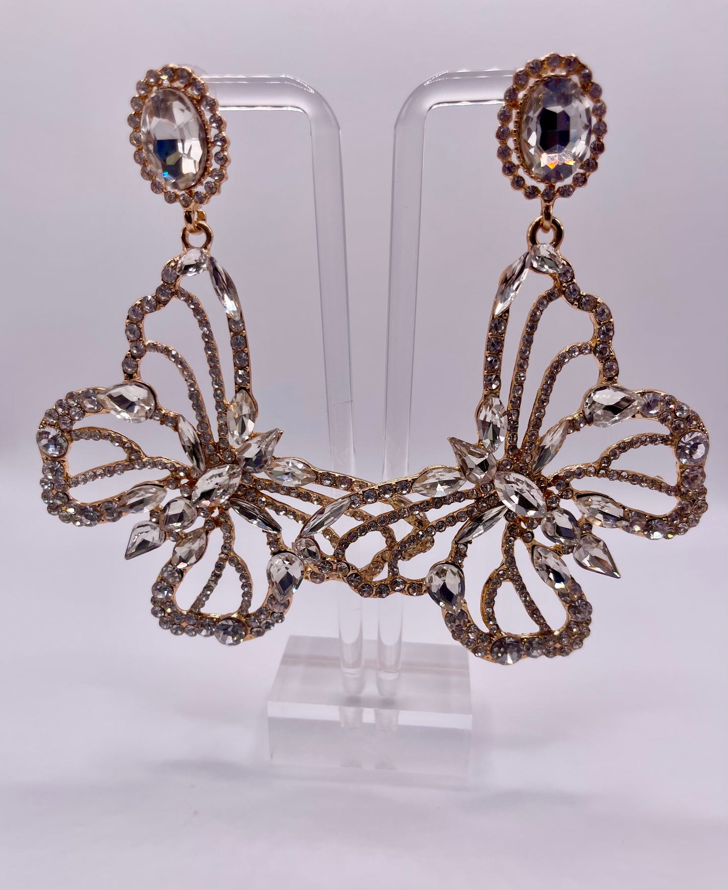 LUXE You Give Me Butterflies Drop Earrings