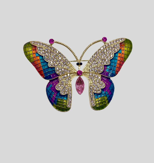 Queen Brooch - Butterfly