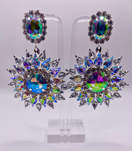 LUXE Stargazer Crystal Drop Earrings