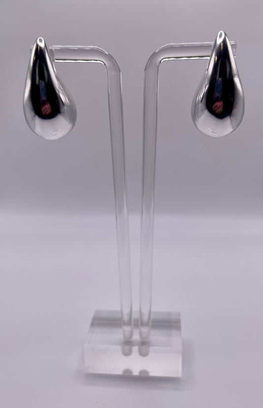 NOttega Vendetta Silver Stud Earrings