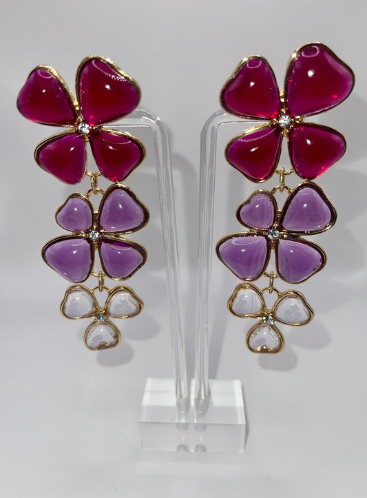 Fine as Wine Drop Earrings