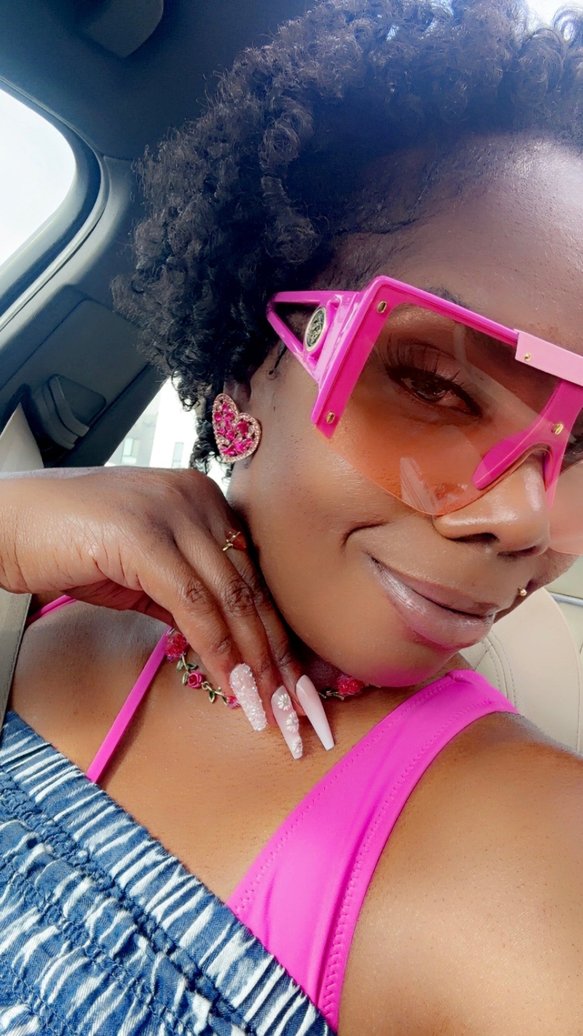 My Valentine Heart Stud Earrings