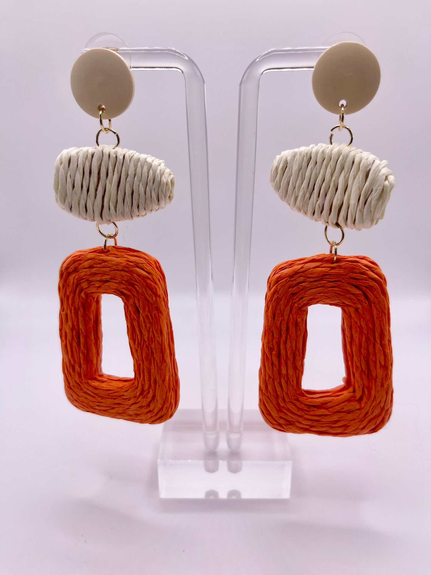 Woven Together Forever Drop Earrings