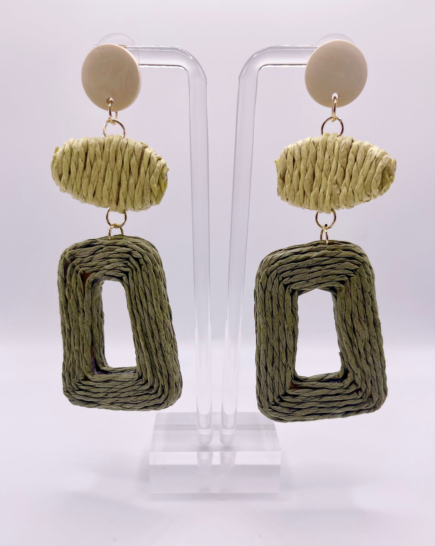 Woven Together Forever Drop Earrings