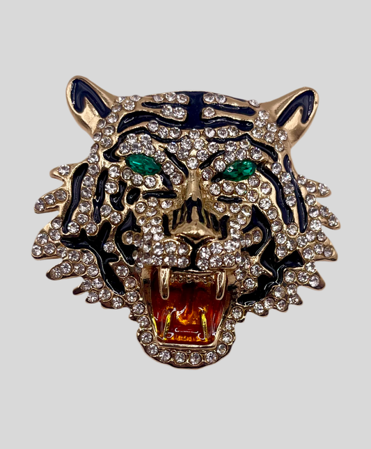 Queen Brooch - Tiger