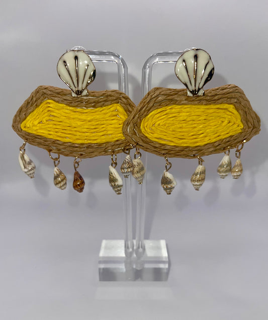 Under the SeaShell Drop Earrings