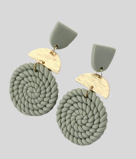 Rope Burn Boho Drop Earrings