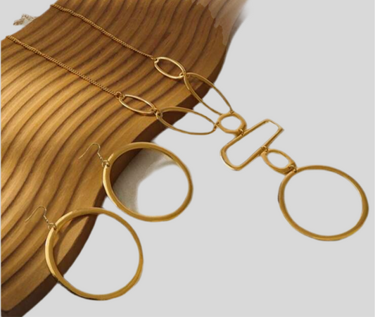 Say it With Your Chest Statement Necklace Set