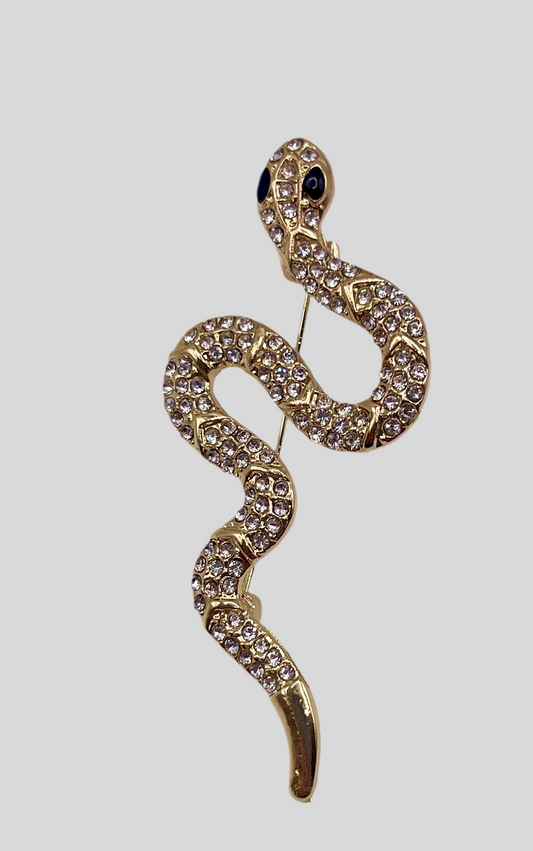 Queen Brooch - Snake
