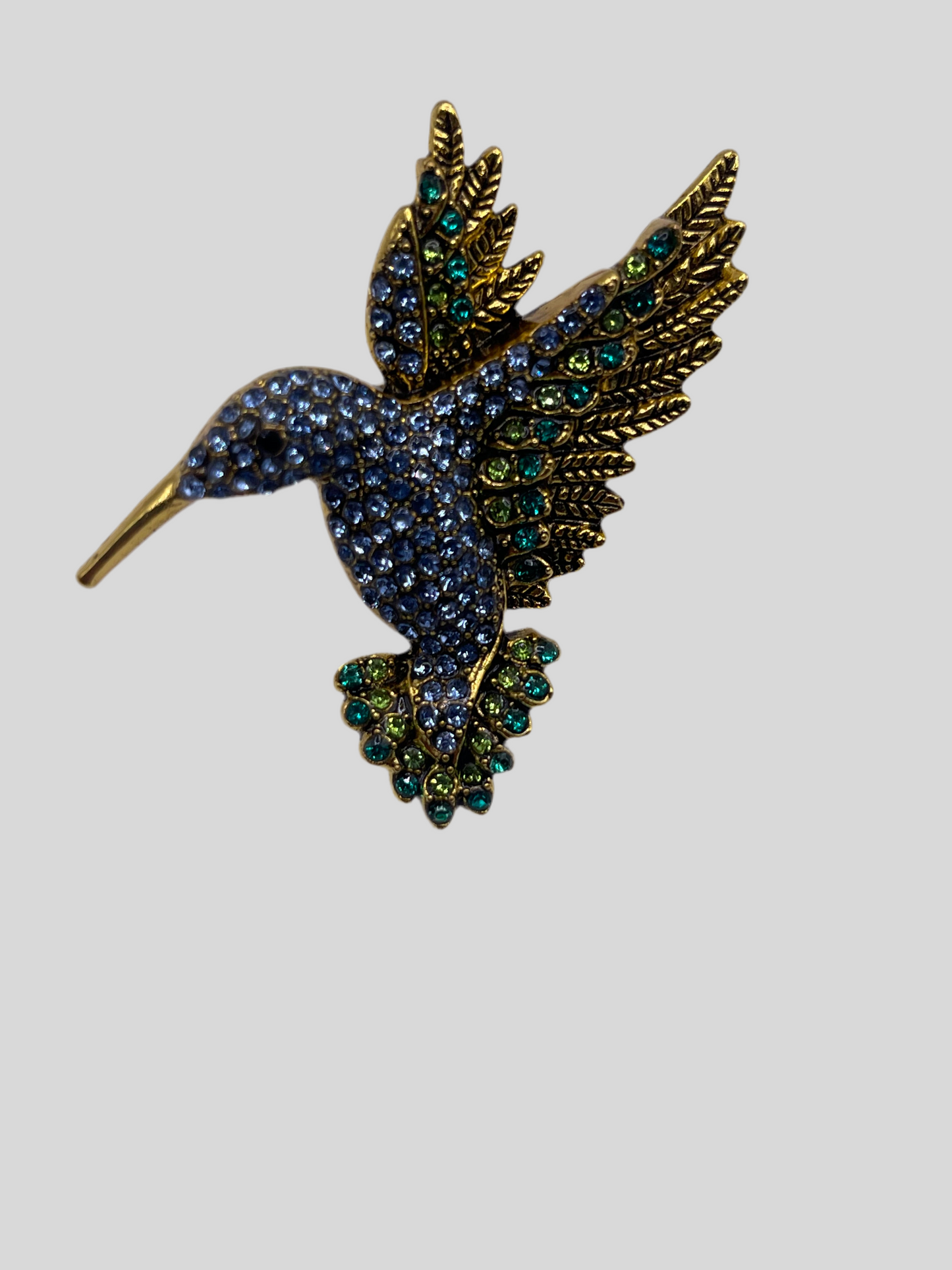 Queen Brooch - Hummingbird