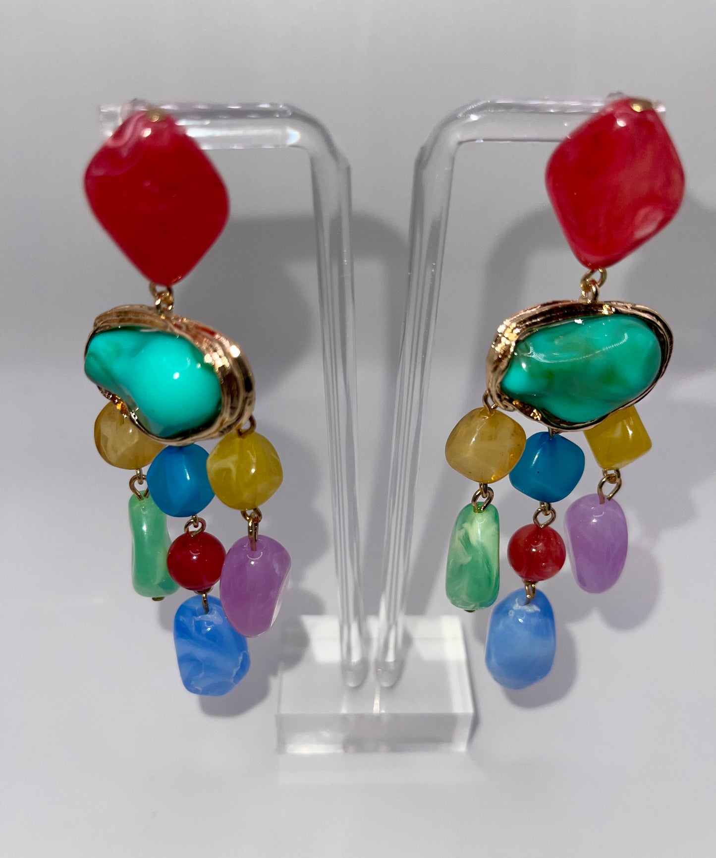 Fruity Pebbles Drop Earrings
