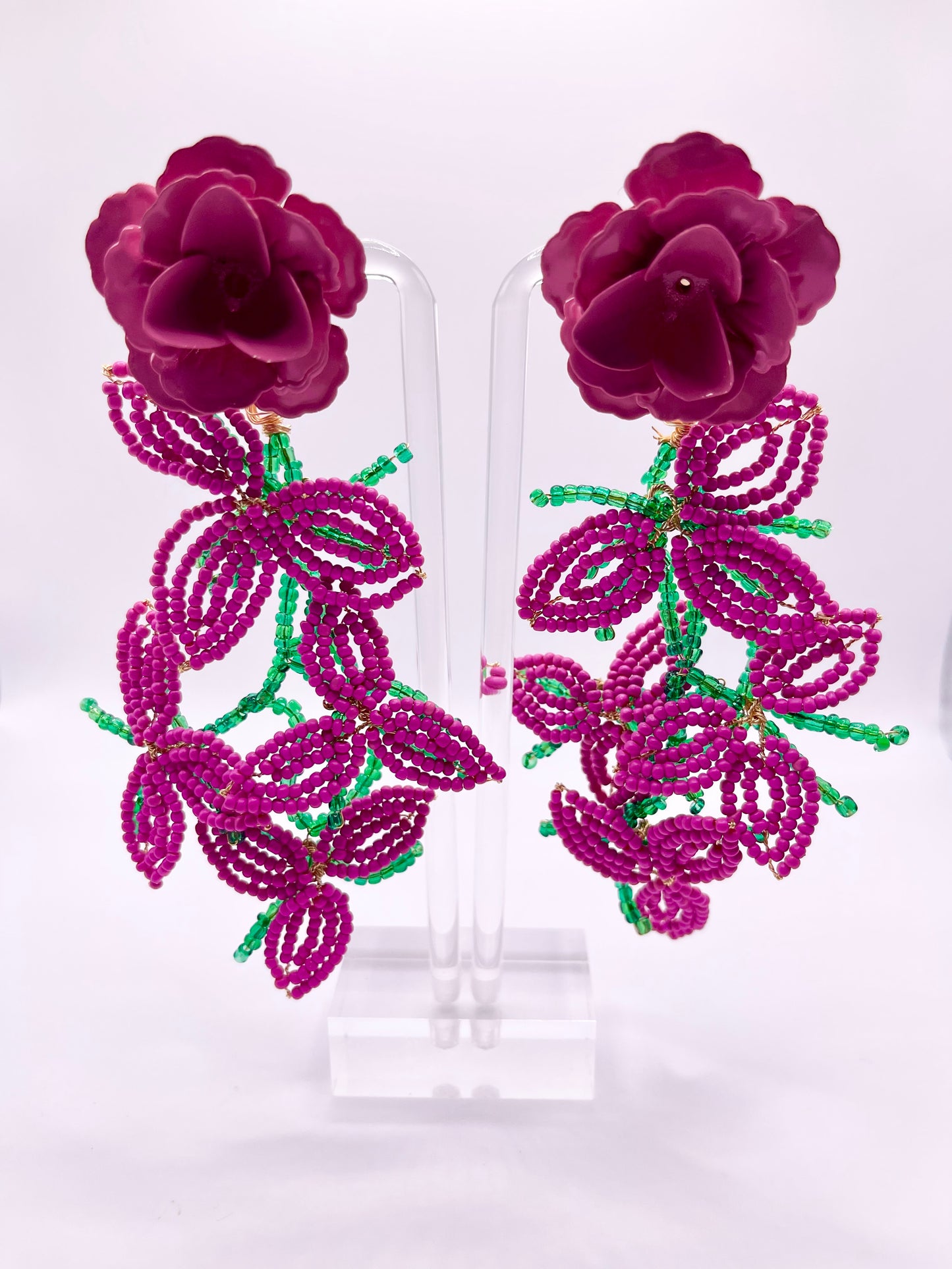 Adore Her Floral Drop Earrings