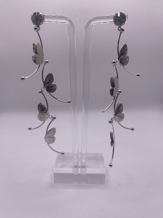 Butterfly in the Sky Drop Earrings
