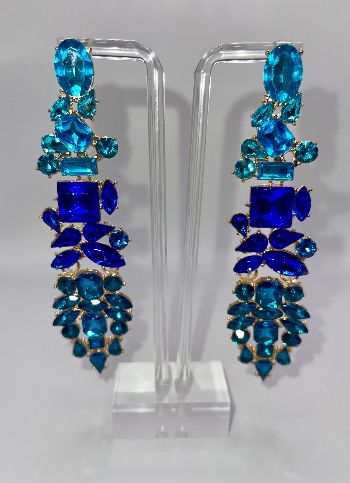 LUXE Throw Shade Ombré Drop Earrings