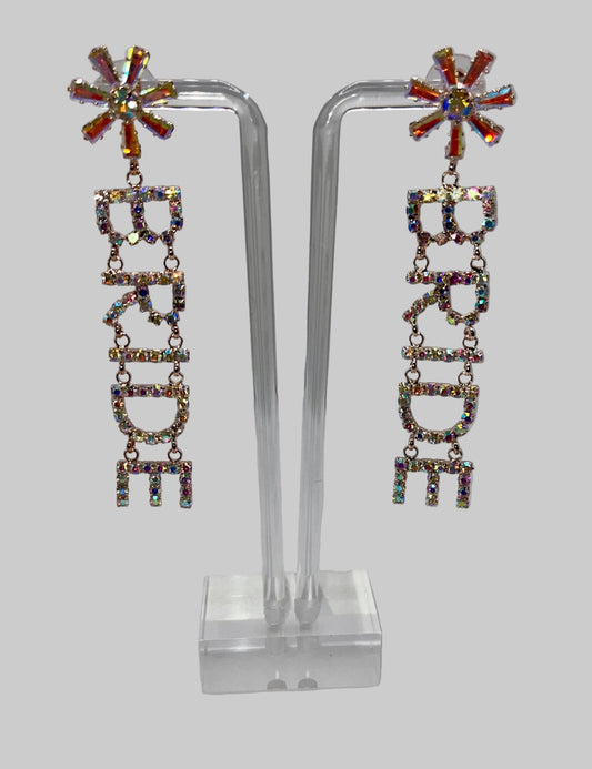 Bachelorette Party Drop Earrings