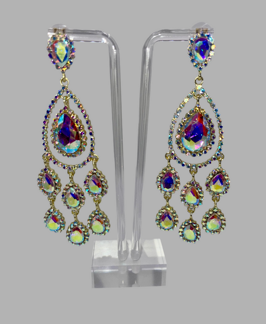Sneaux Fall Chandelier Earrings
