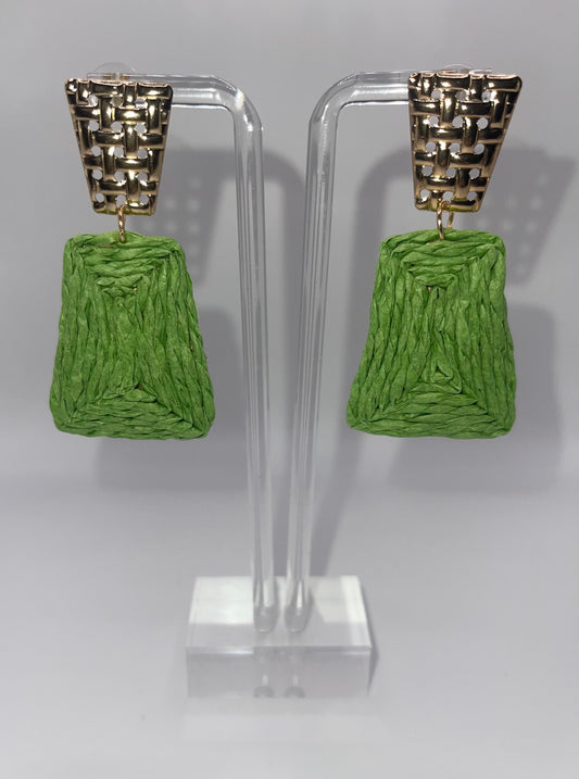 Key Lime Fly Drop Earrings