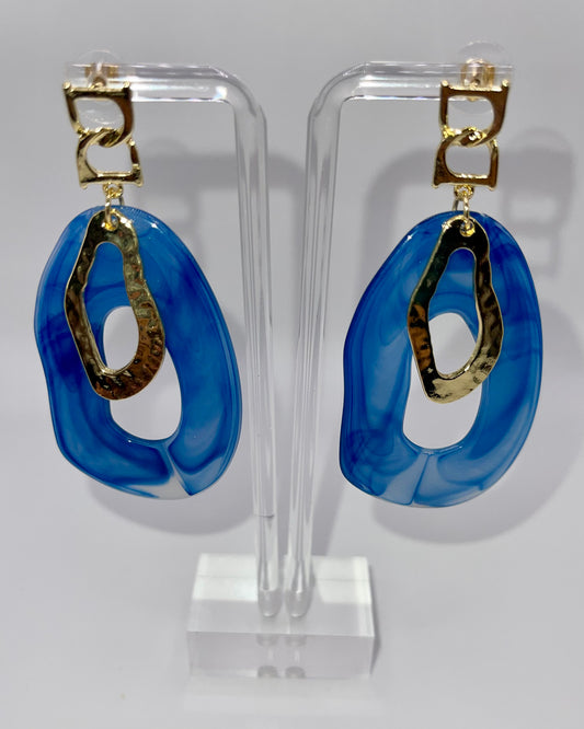 Blue Lagoon Drop Earrings