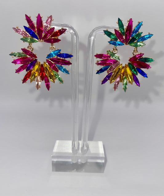 KaBloom Rainbow Dangle Earrings