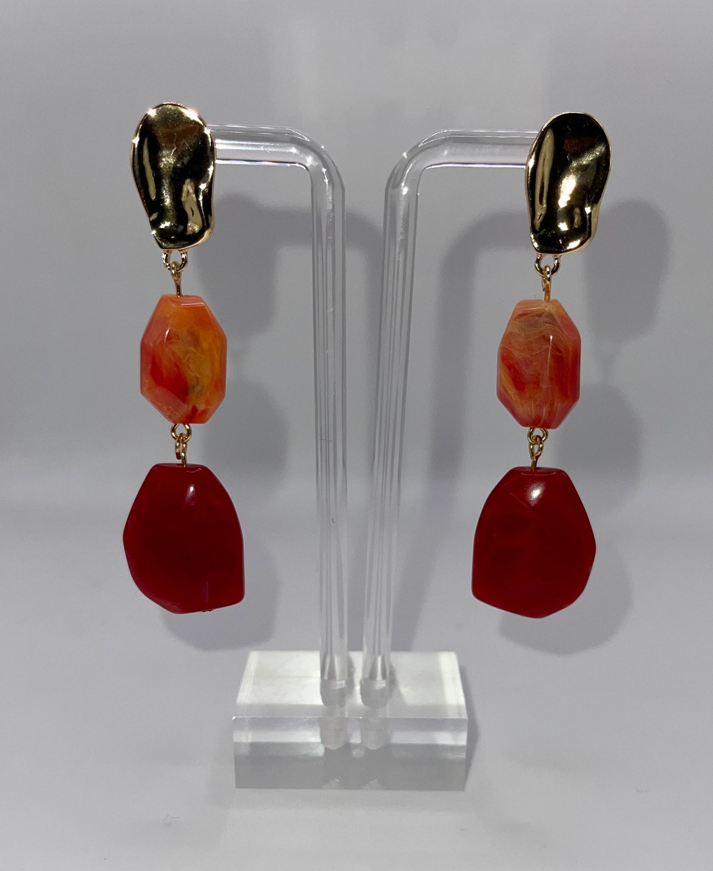 Hot Like Fire Drop Earrings