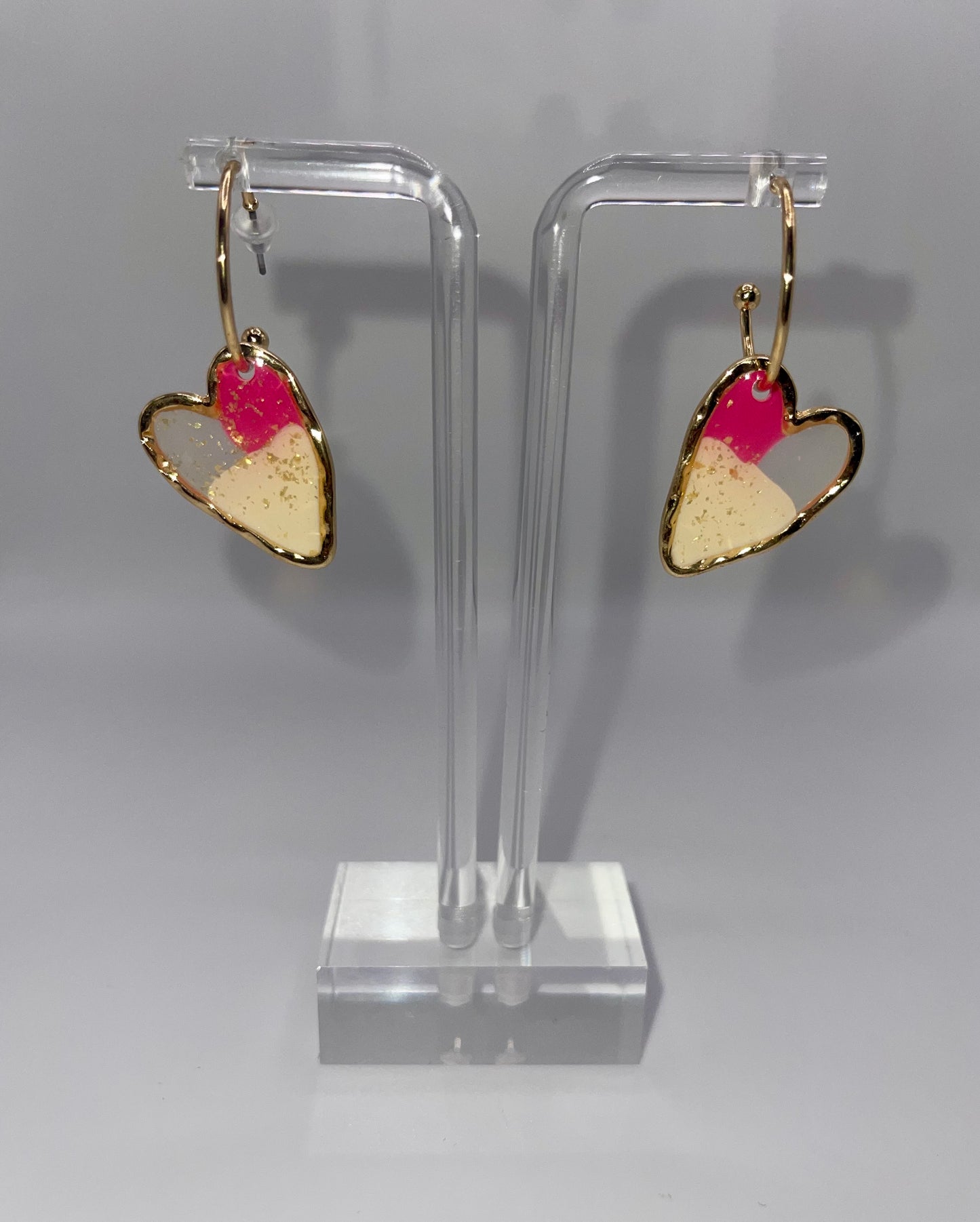 Heart to Heart Drop Earrings