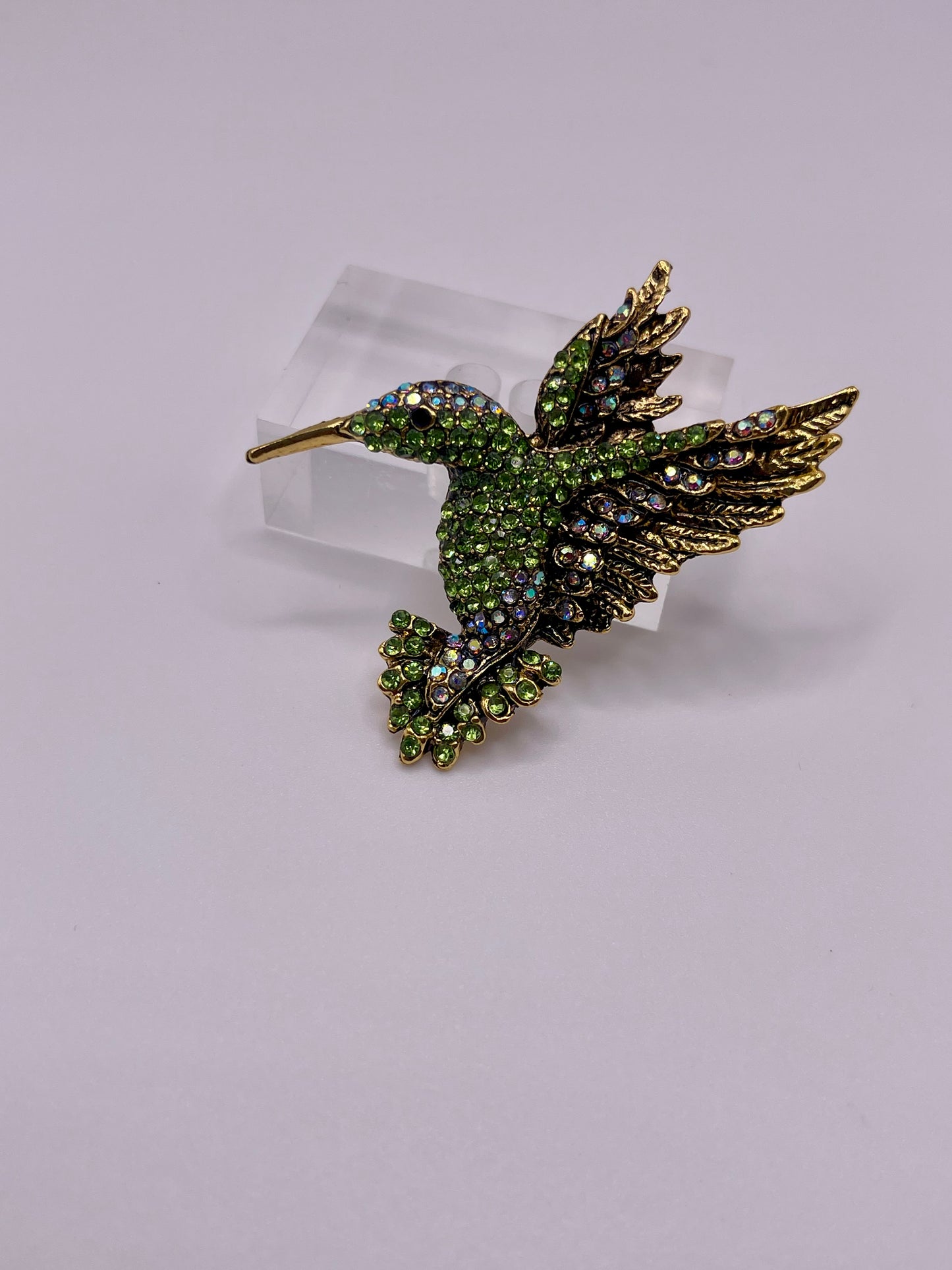 Queen Brooch - Hummingbird