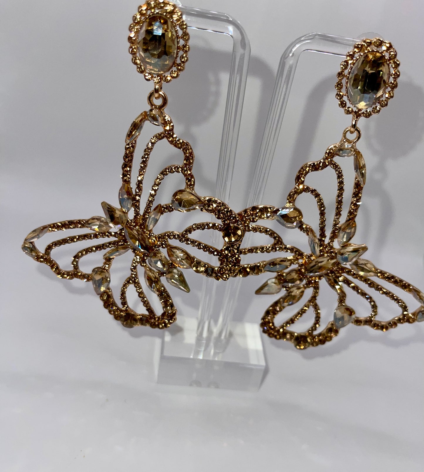 LUXE You Give Me Butterflies Drop Earrings