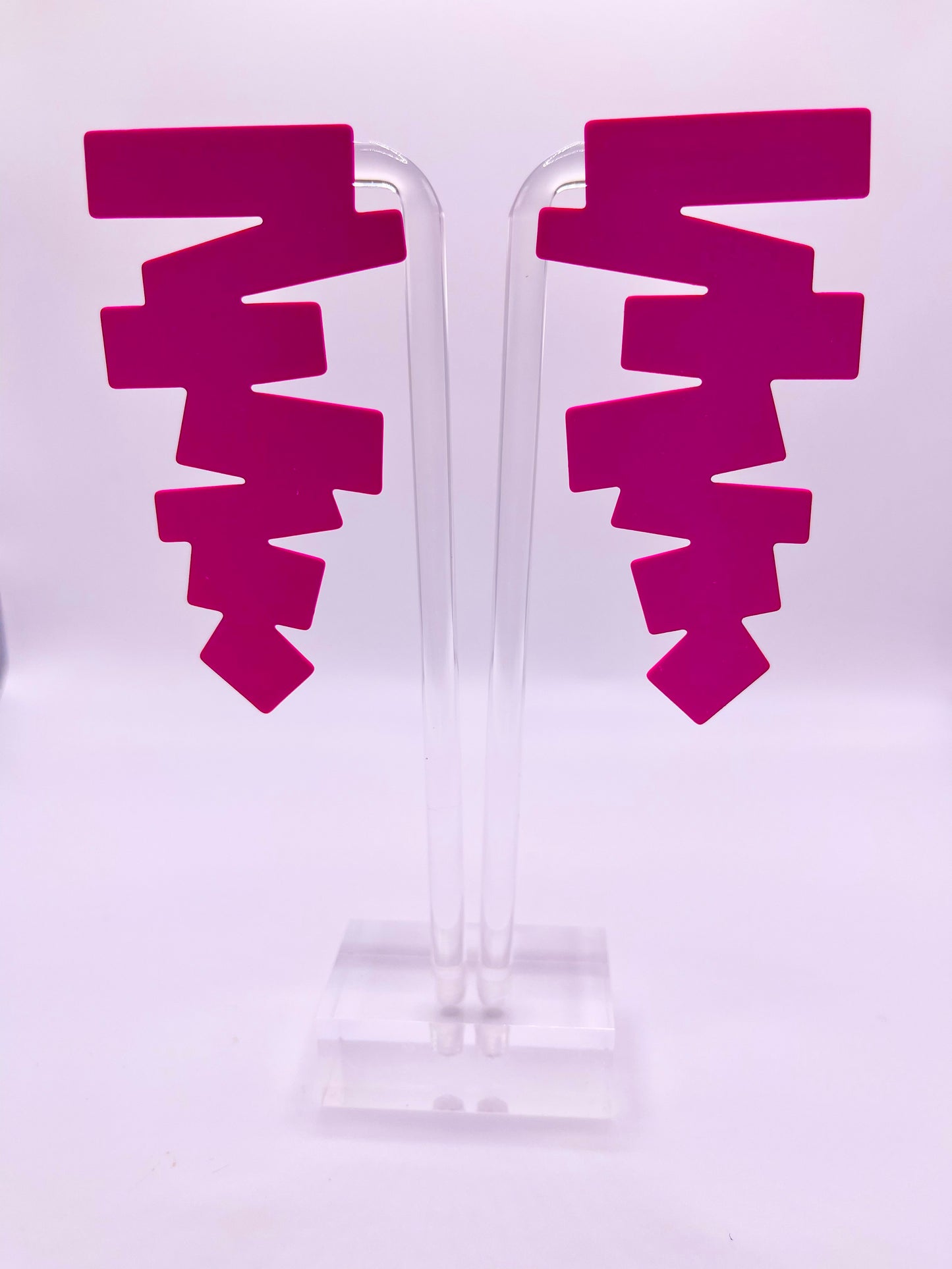 Scribble Up Drop Earrings