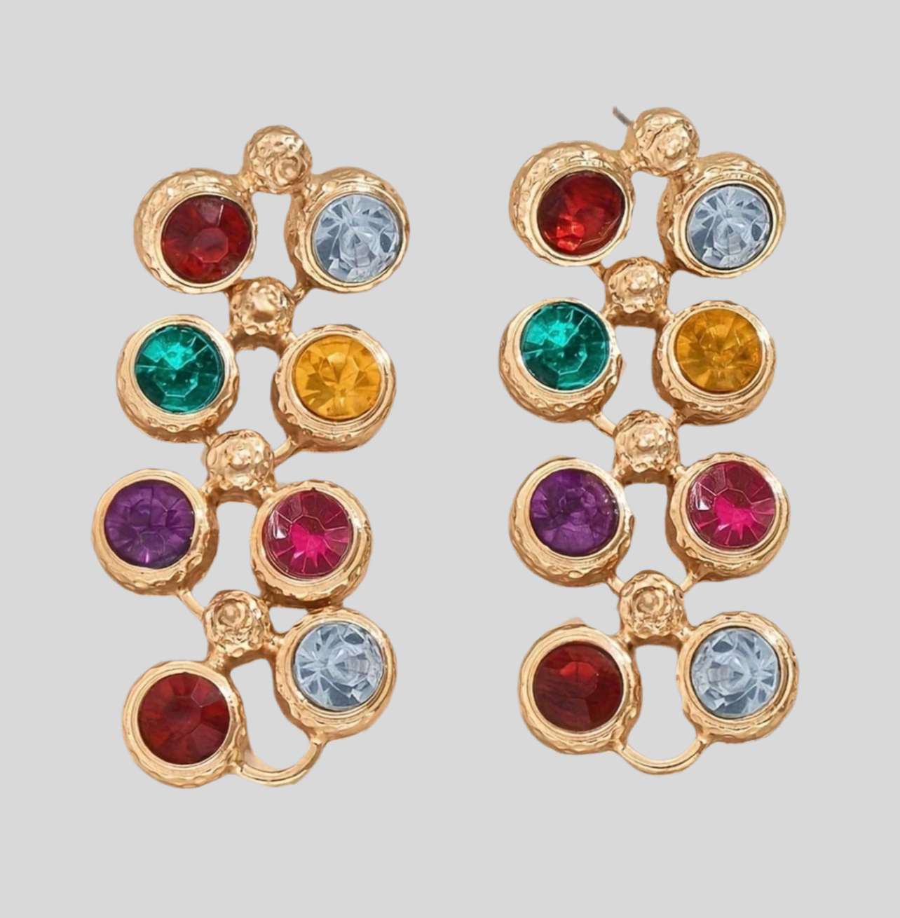 Connect The Dots Drop Earrings