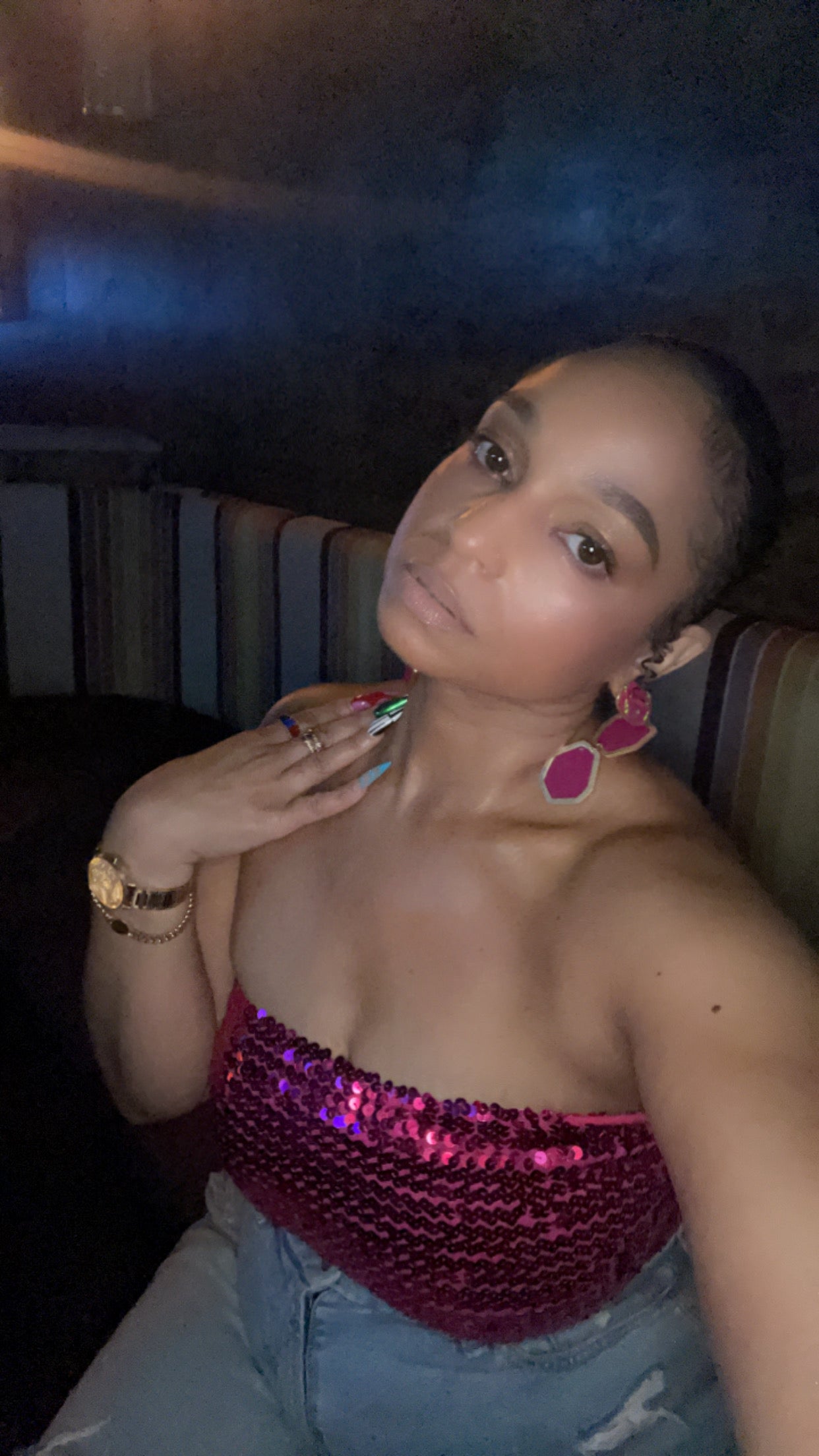 Reflections DuoChrome Drop Earrings