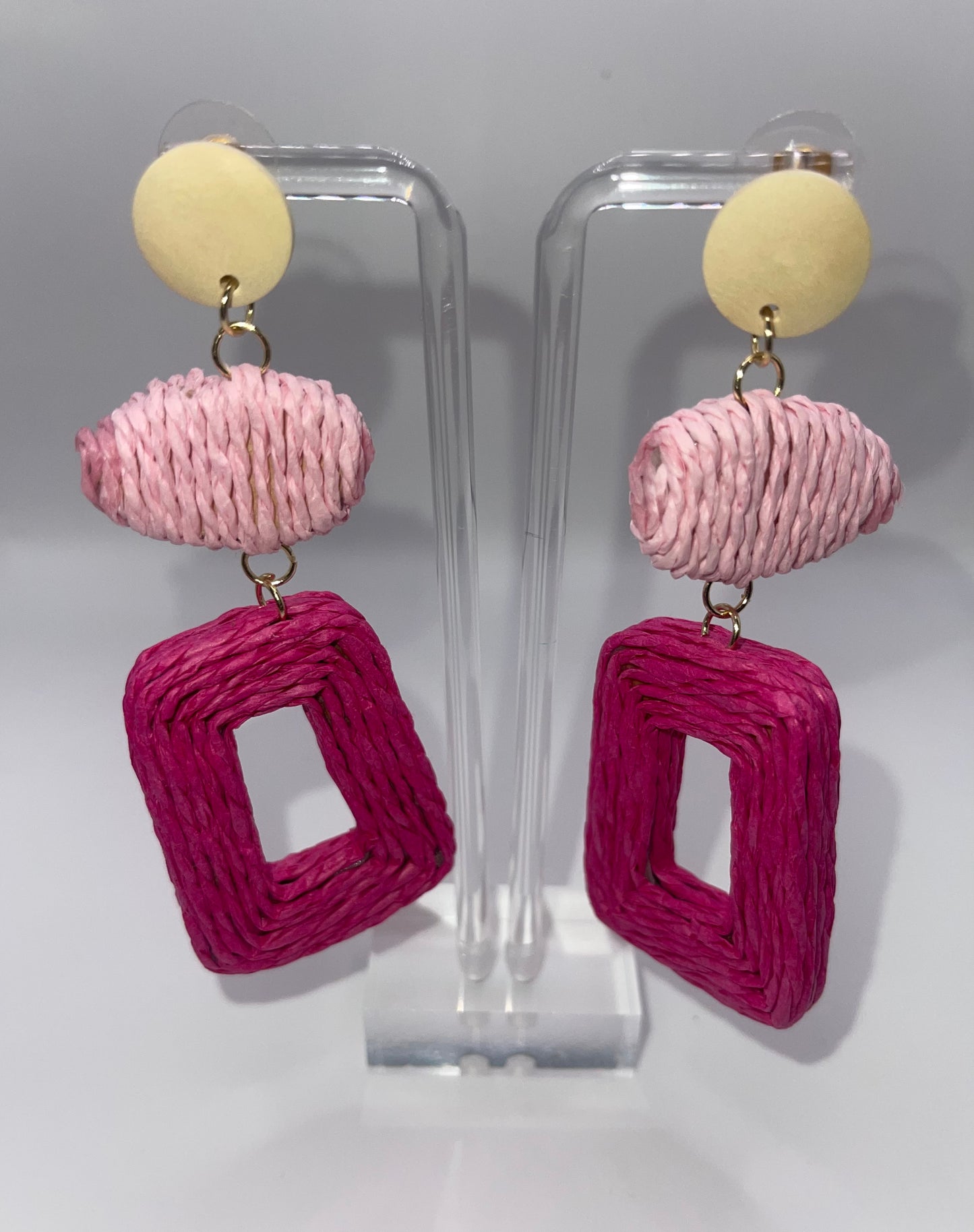 Woven Together Forever Drop Earrings