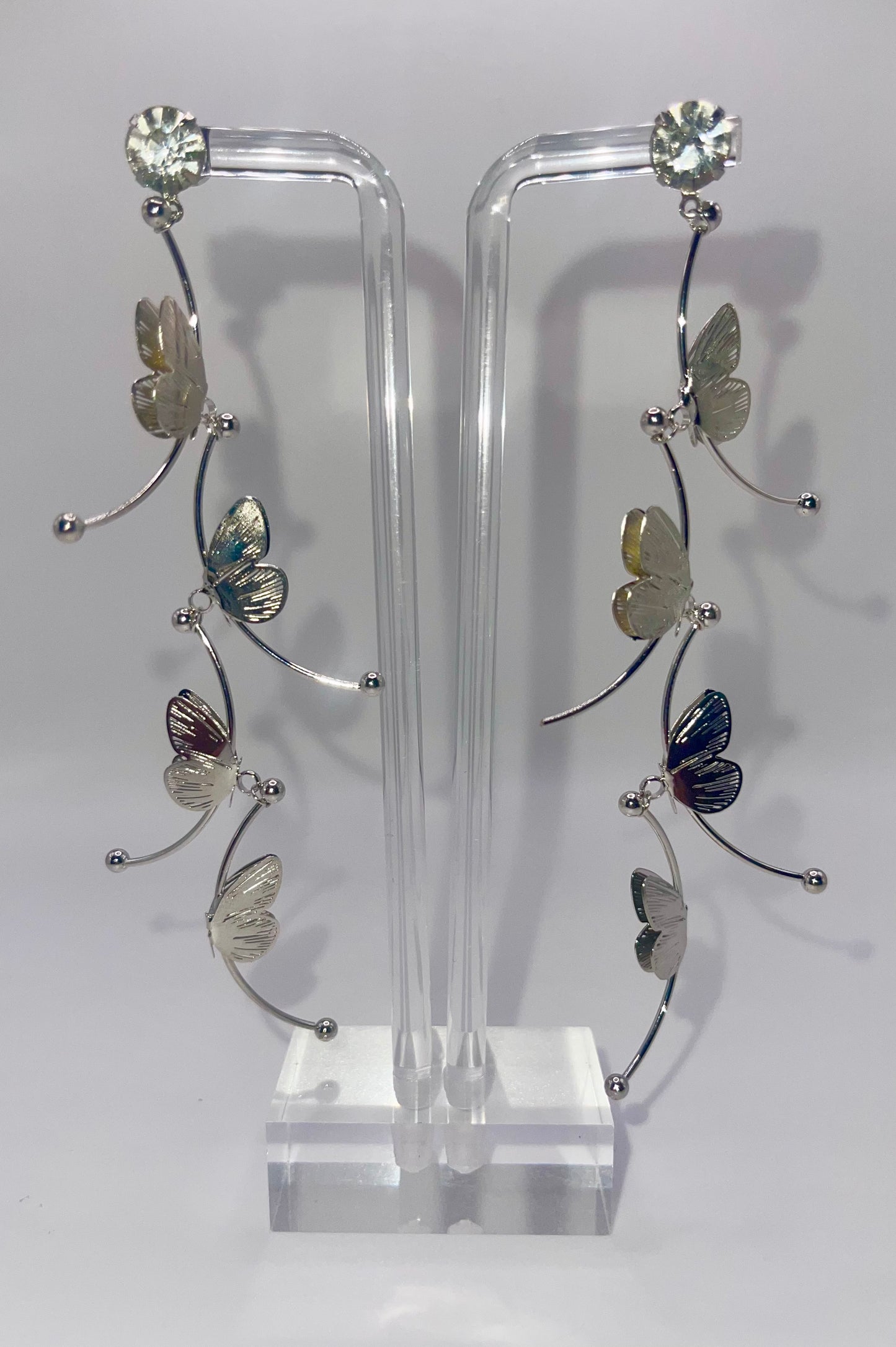 Butterfly in the Sky Drop Earrings