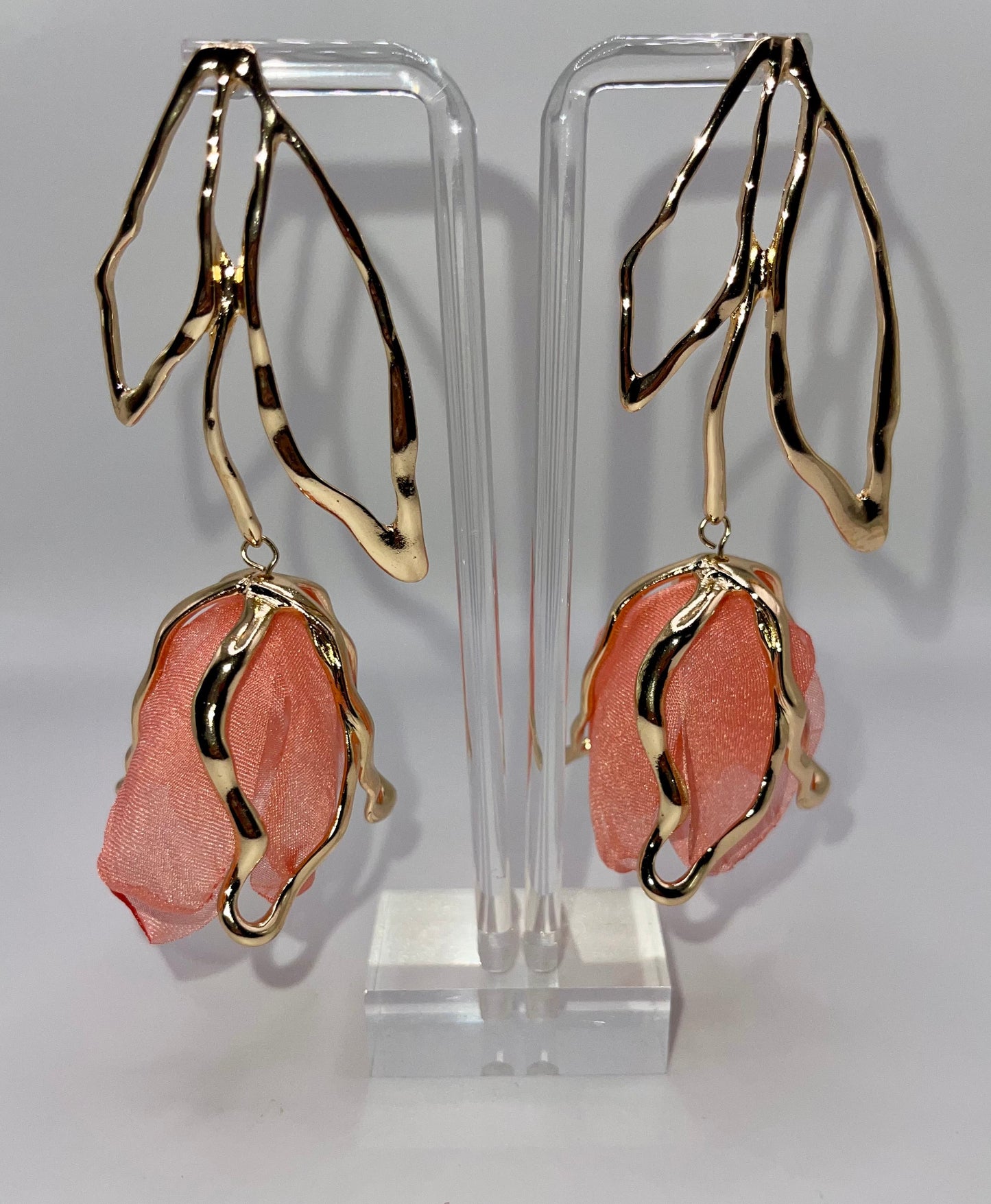 Two Lips Drop Earrings