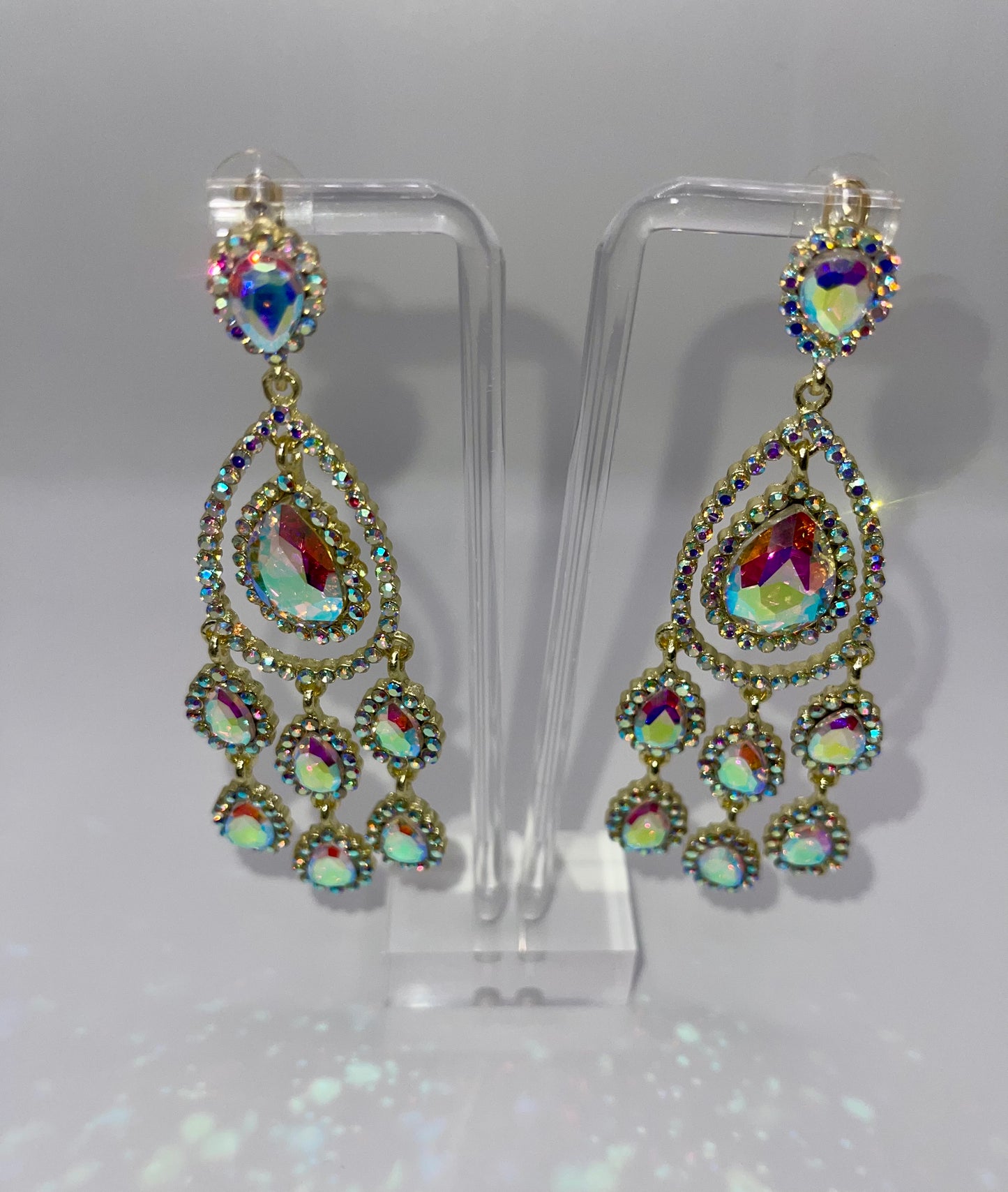 Sneaux Fall Chandelier Earrings