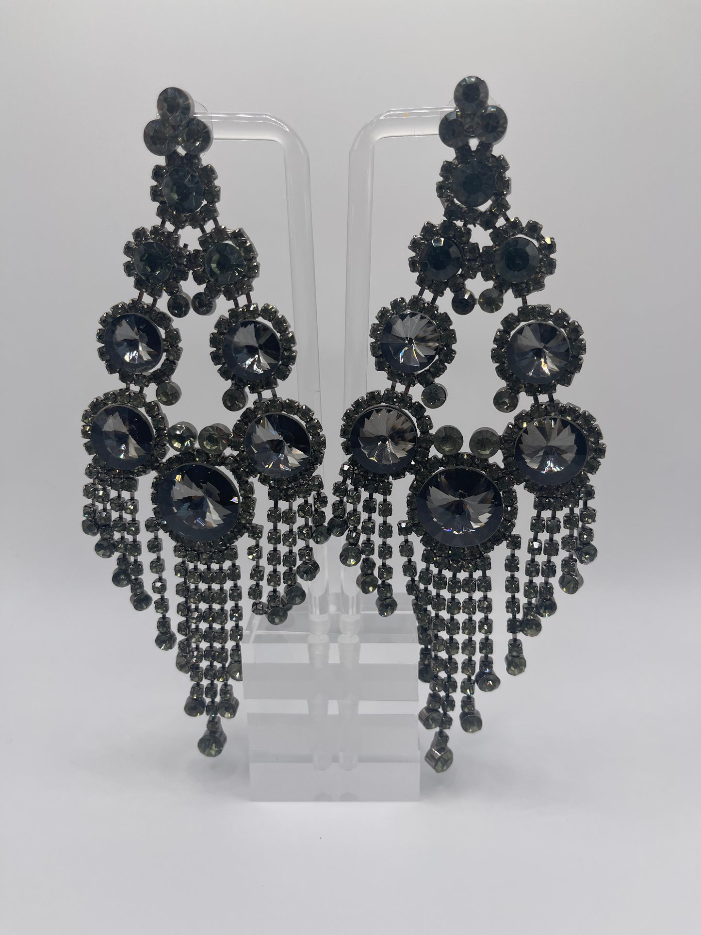 LUXE 50 Shades of Slay Chandelier Earrings