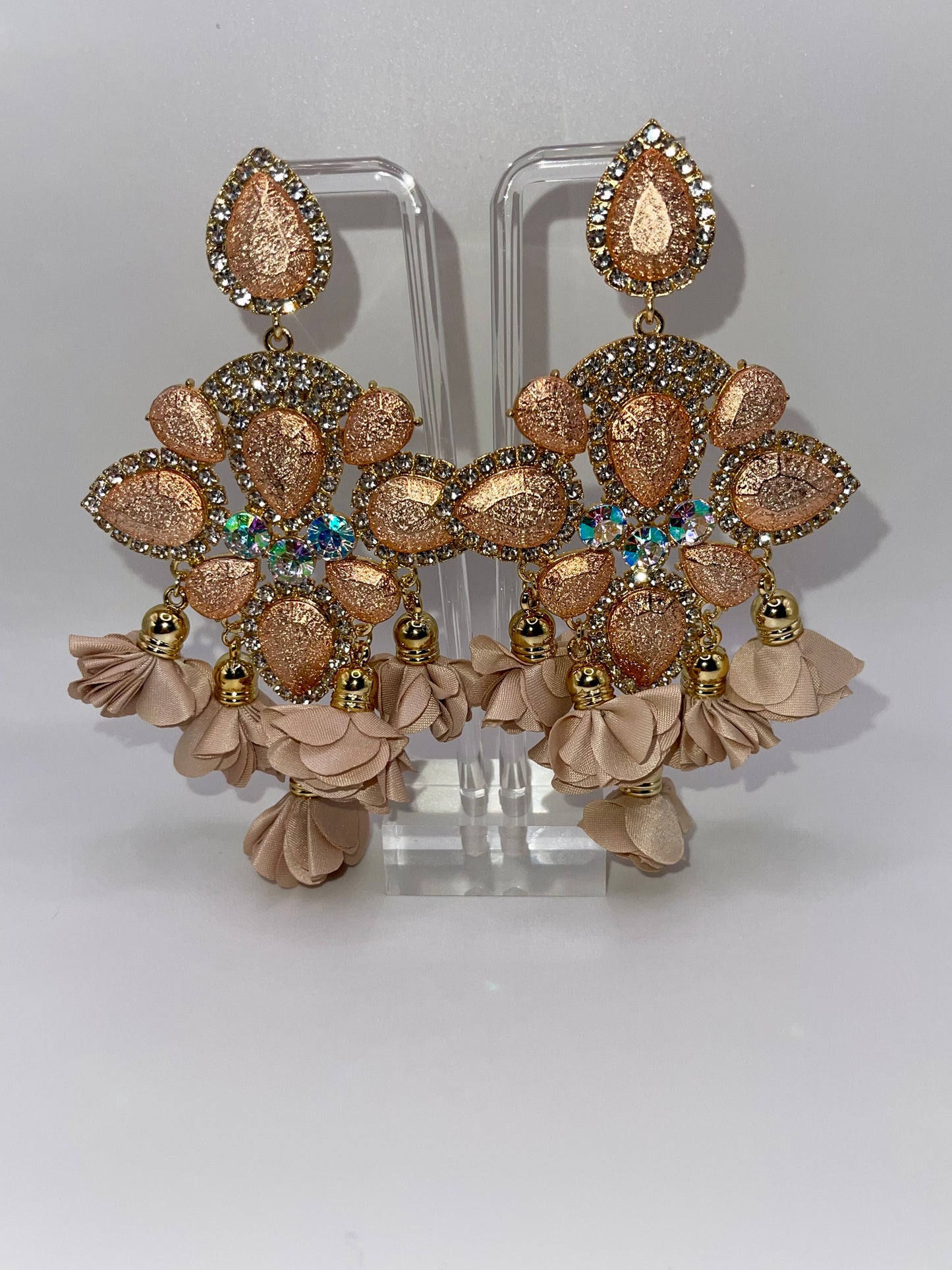 LUXE Petal Pusher Drop Earrings