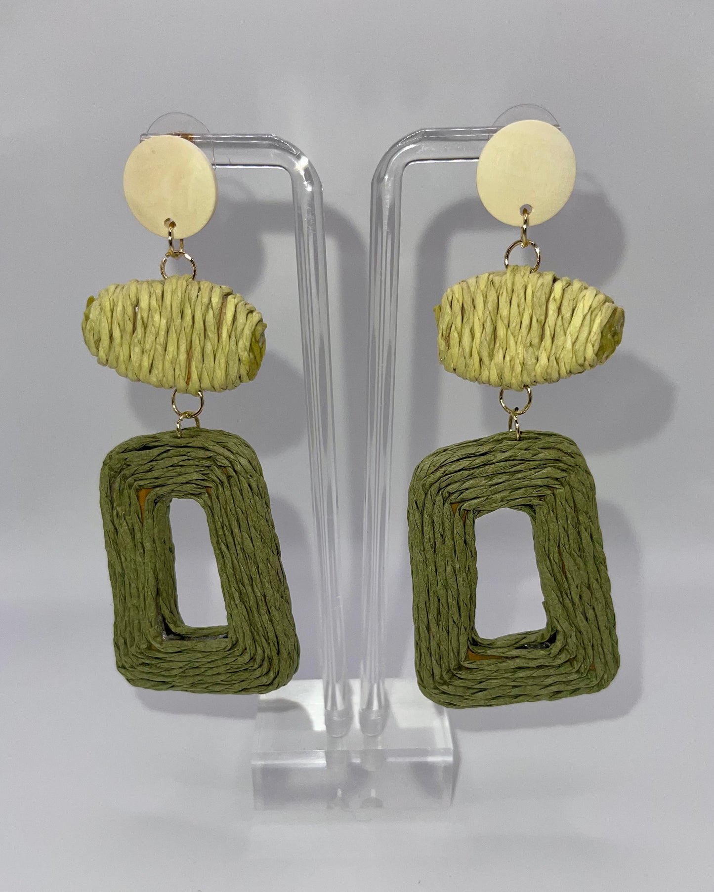Woven Together Forever Drop Earrings