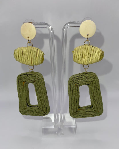 Woven Together Forever Drop Earrings