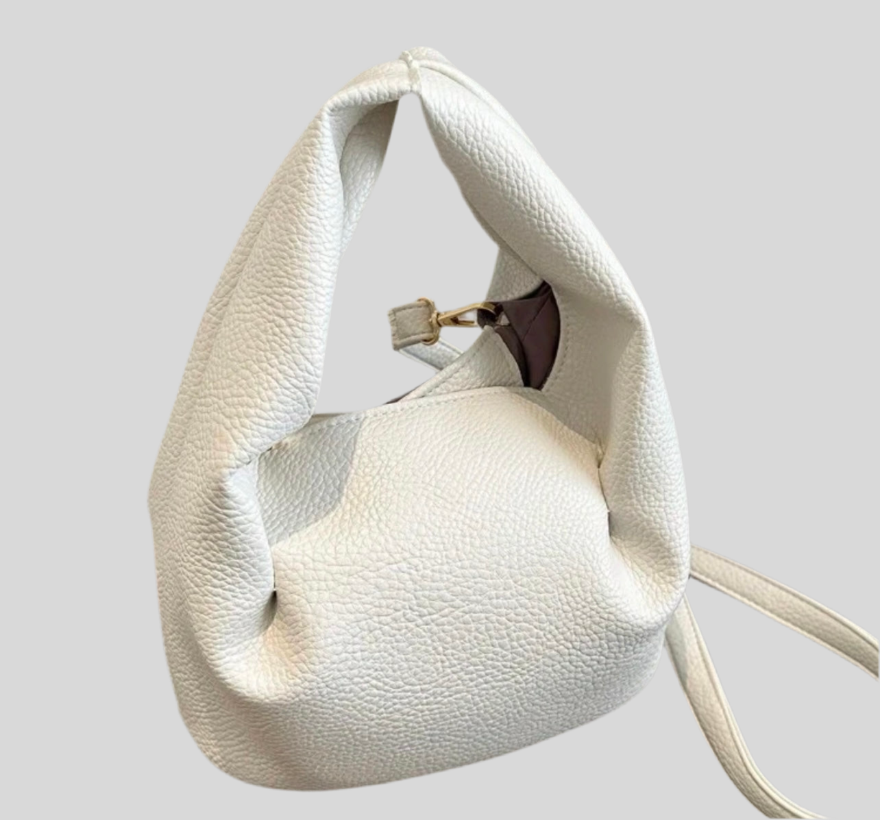 Fun-Sized Faux Leather Handbag