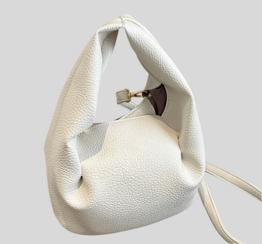 Fun-Sized Faux Leather Handbag