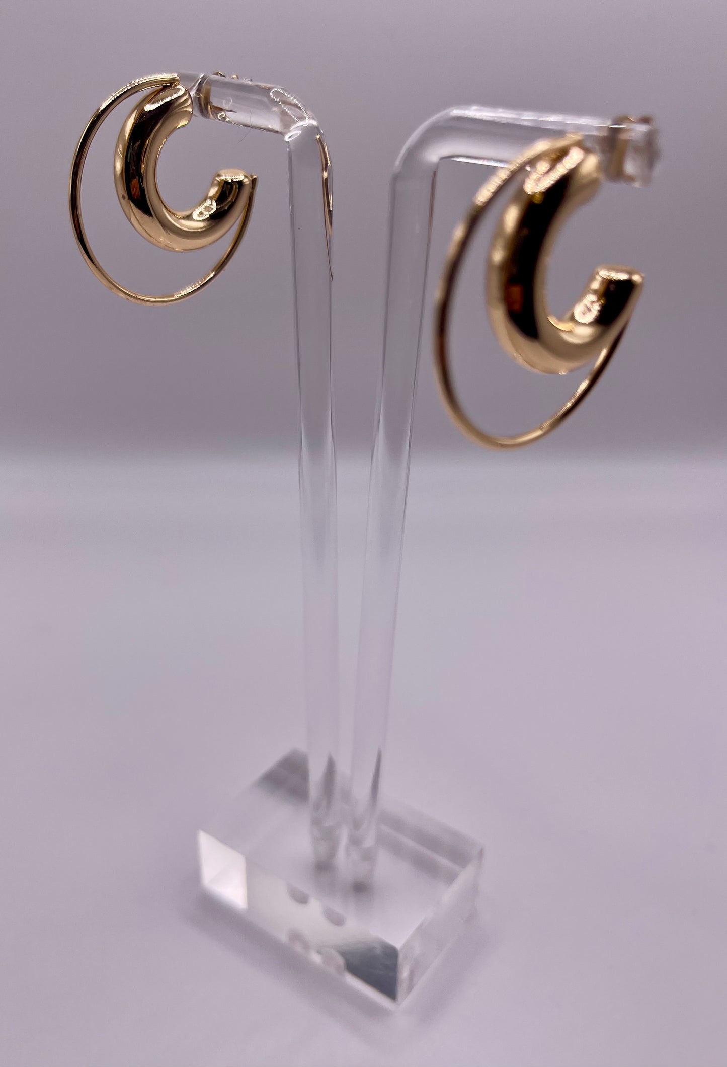 Lesser for the Night Cuff Earrings