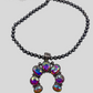 Haute Horseshoe Beaded Statement Necklace