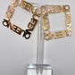 Not Your Princess Gold Drop Earrings