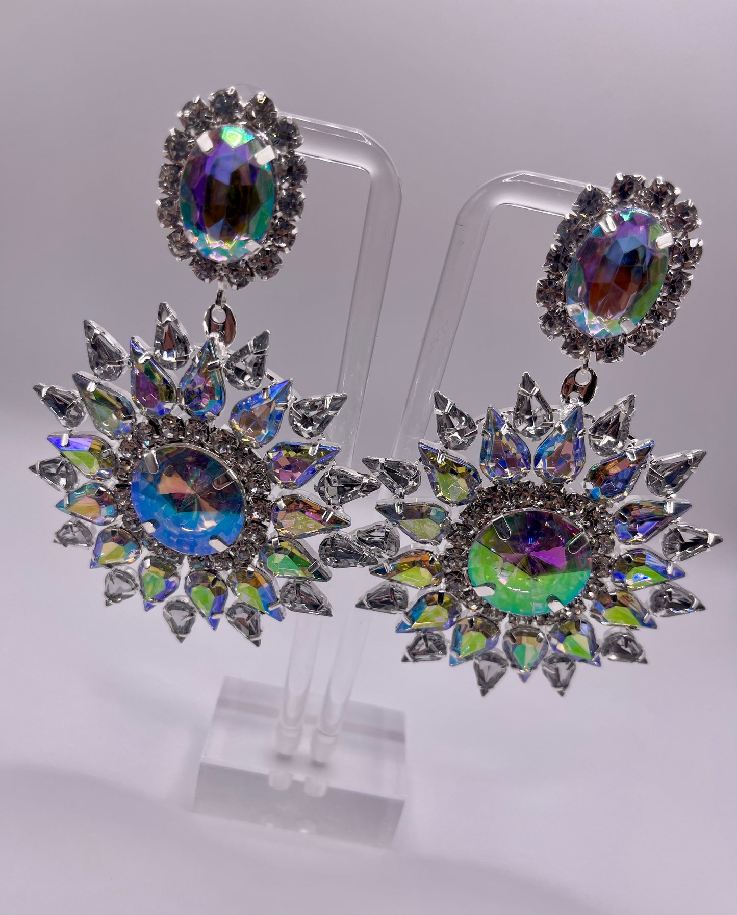 LUXE Stargazer Crystal Drop Earrings