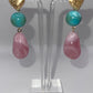 Cotton Candy Drop Earrings