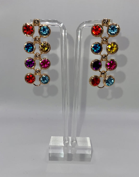 Connect The Dots Drop Earrings