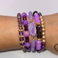 Just Beaded Multilayered Charm Bracelet Set