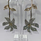 La Fleur Crystal Drop Earrings